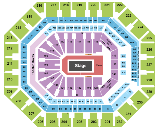 Mortgage Matchup Center Billie Eilish Seating Chart